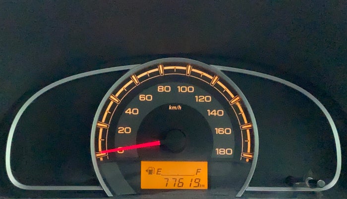 2017 Maruti Alto 800 LXI, Petrol, Manual, 77,619 km, Odometer Image
