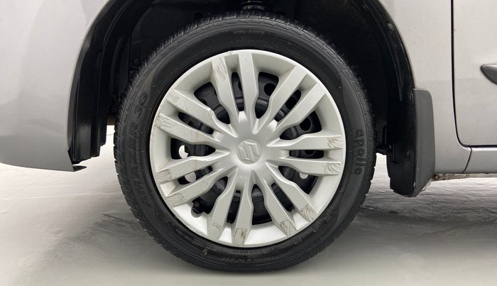 2017 Maruti Wagon R 1.0 VXI AMT, Petrol, Automatic, 16,059 km, Left Front Wheel