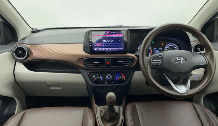 2021 Hyundai AURA S 1.2 CNG, CNG, Manual, 27,995 km, Dashboard