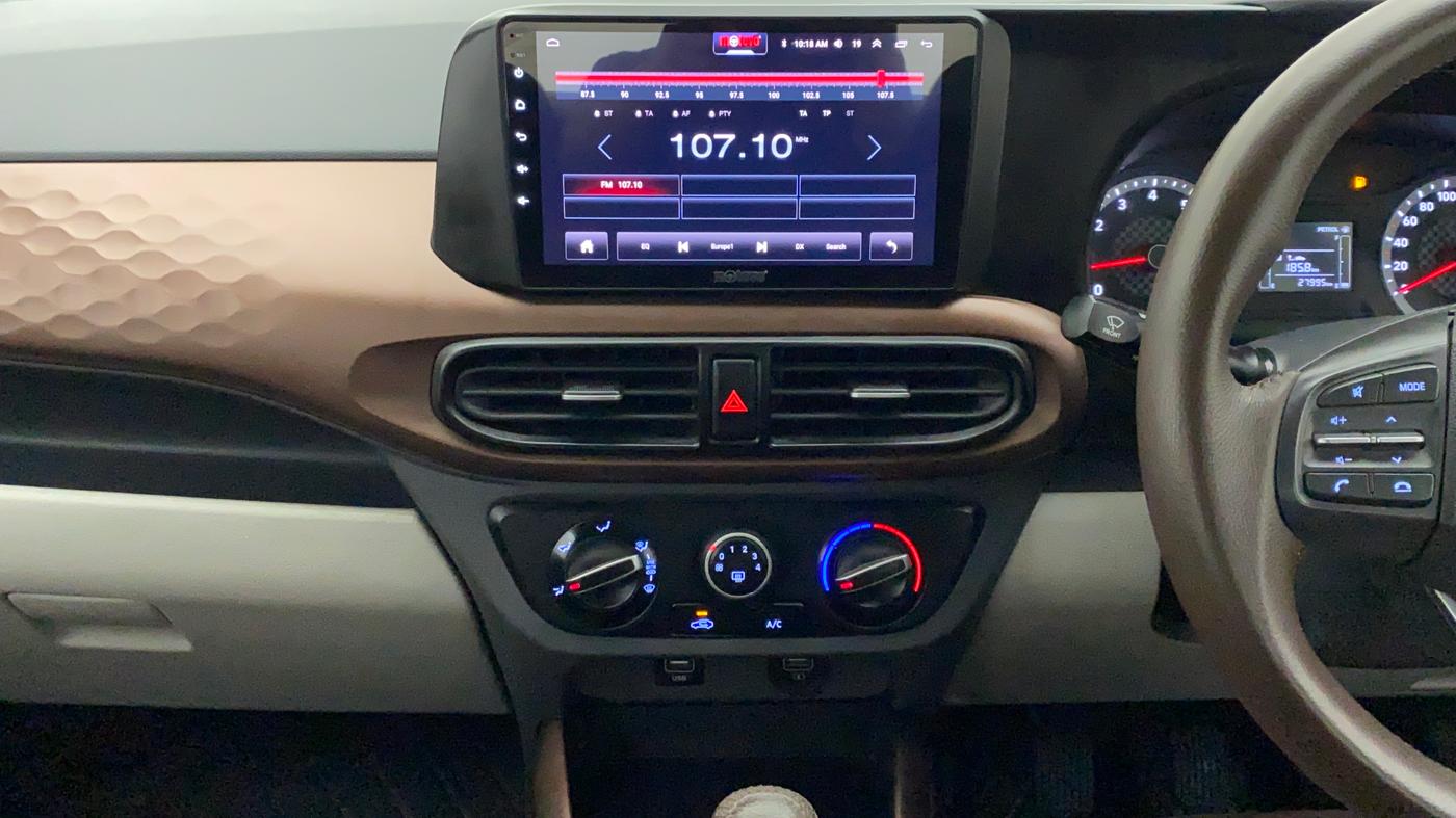 2021 Hyundai AURA S 1.2 CNG, CNG, Manual, 27,995 km, Air Conditioner