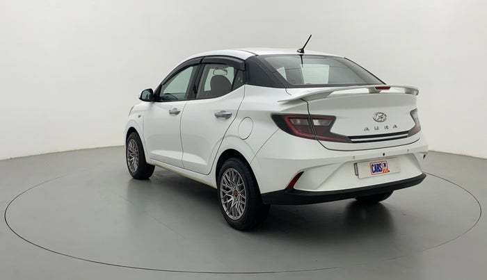 2021 Hyundai AURA S 1.2 CNG, CNG, Manual, 27,995 km, Left Back Diagonal