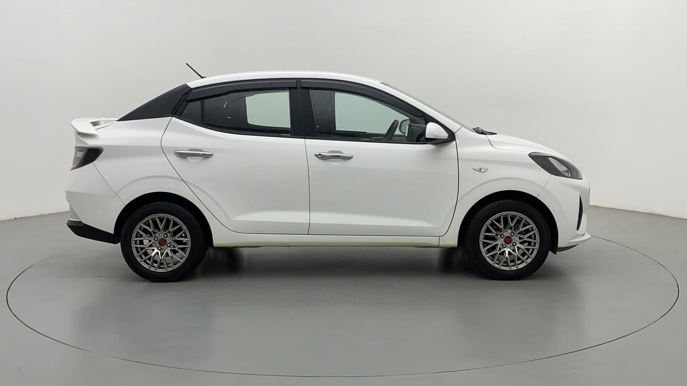 2021 Hyundai AURA S 1.2 CNG, CNG, Manual, 27,995 km, Right Side