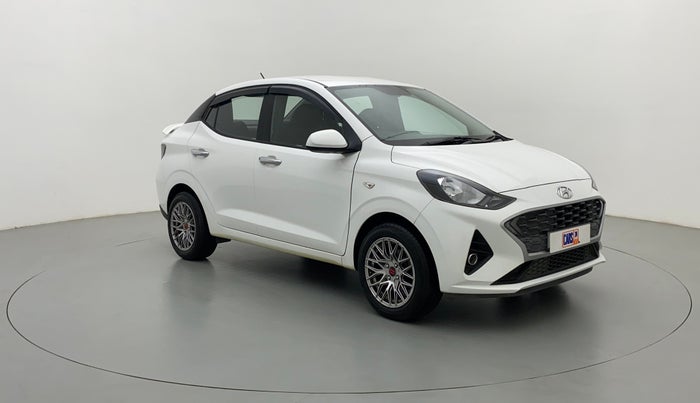 2021 Hyundai AURA S 1.2 CNG, CNG, Manual, 27,995 km, Right Front Diagonal