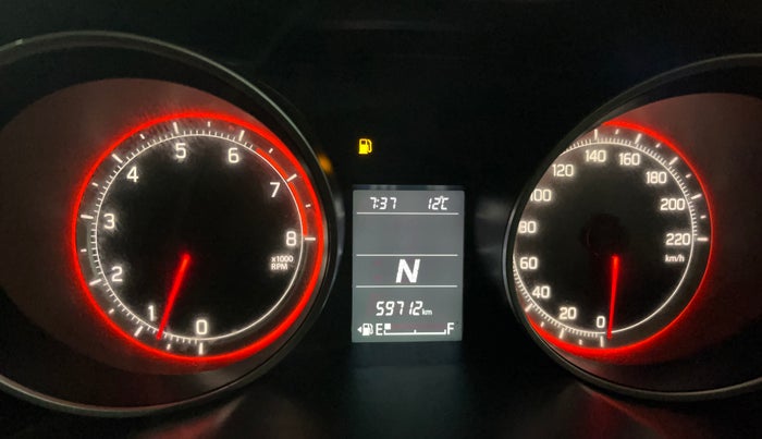 2018 Maruti Swift VXI AMT, Petrol, Automatic, 59,704 km, Odometer Image
