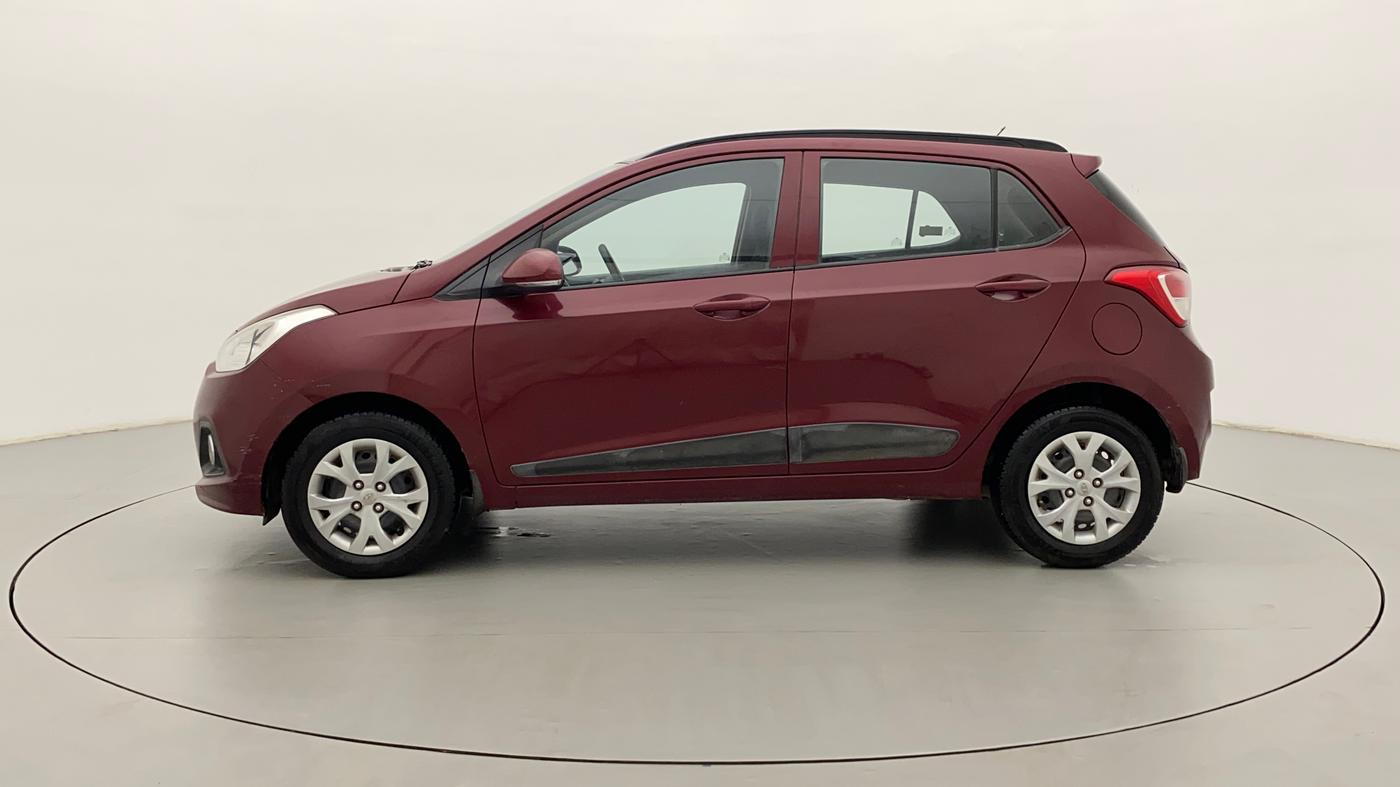 2016 Hyundai Grand i10 SPORTZ 1.2 KAPPA VTVT, Petrol, Manual, 55,215 km, Left Side