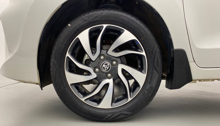 2021 Toyota Glanza V CVT, Petrol, Automatic, 5,832 km, Left Front Wheel