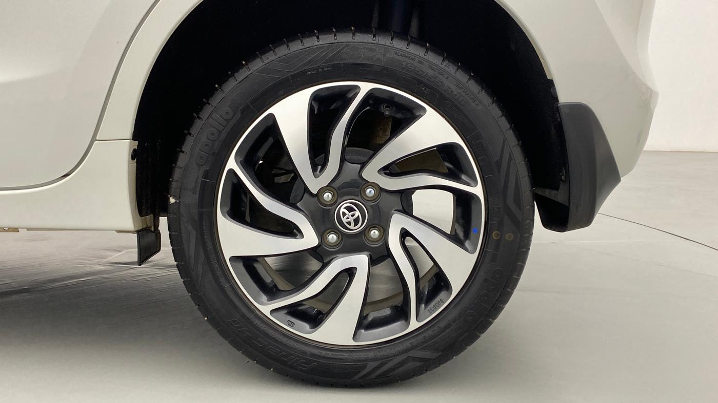 2021 Toyota Glanza V CVT, Petrol, Automatic, 5,832 km, Left Rear Wheel