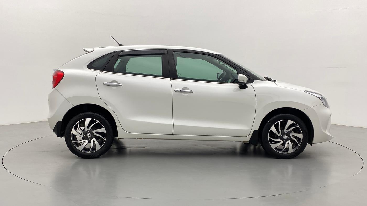 2021 Toyota Glanza V CVT, Petrol, Automatic, 5,832 km, Right Side View