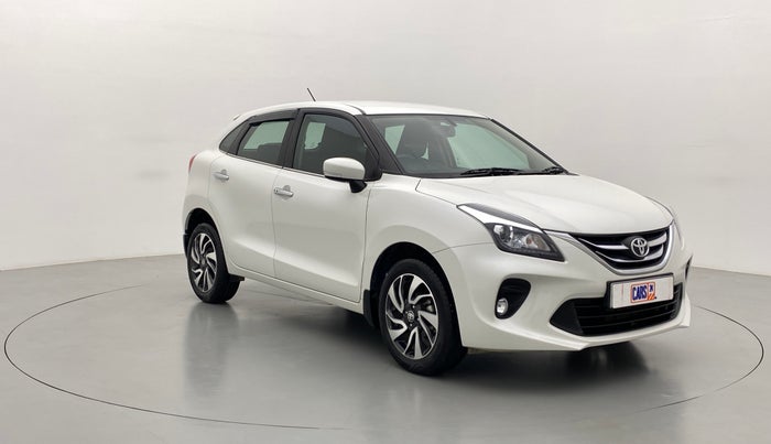 2021 Toyota Glanza V CVT, Petrol, Automatic, 5,832 km, Right Front Diagonal
