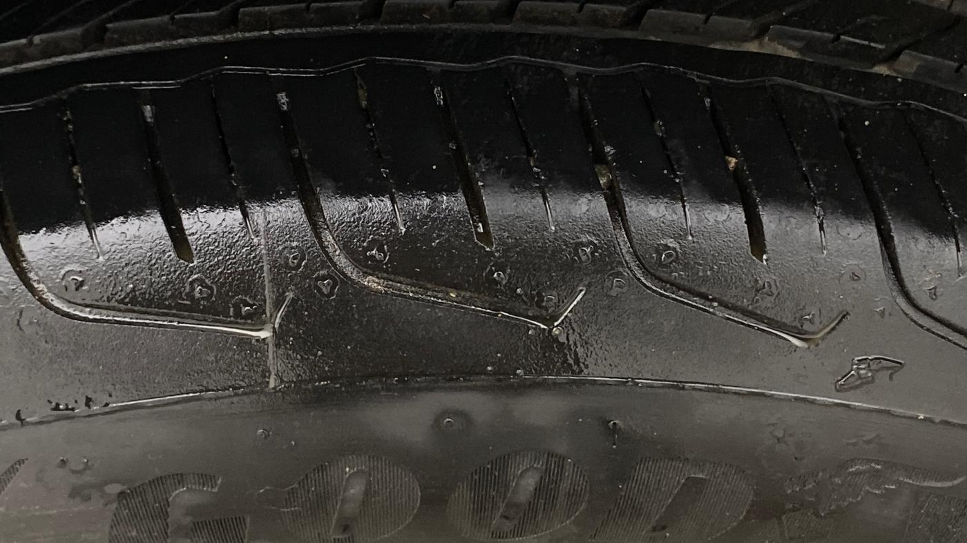 2024 Tata PUNCH ACCOMPLISHED DAZZLE SUNROOF CNG MT, CNG, Manual, 26,504 km, Right Rear Tyre Tread