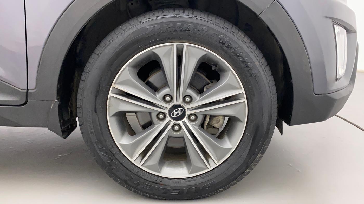 2017 Hyundai Creta SX PLUS AT 1.6 PETROL, Petrol, Automatic, 28,625 km, Right Front Wheel