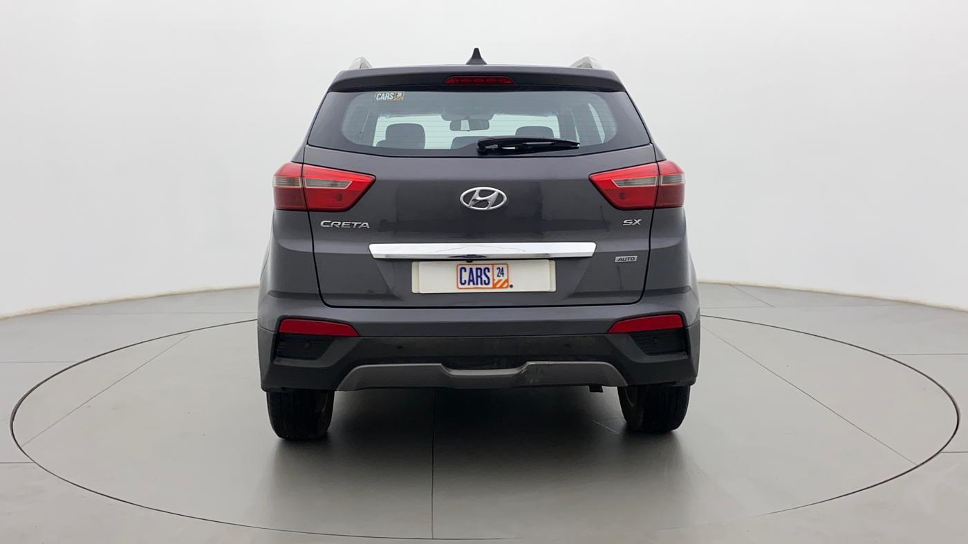 2017 Hyundai Creta SX PLUS AT 1.6 PETROL, Petrol, Automatic, 28,625 km, Back/Rear