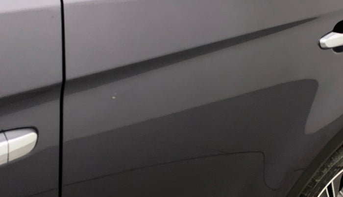 2017 Hyundai Creta SX PLUS AT 1.6 PETROL, Petrol, Automatic, 28,625 km, Rear left door - Minor scratches