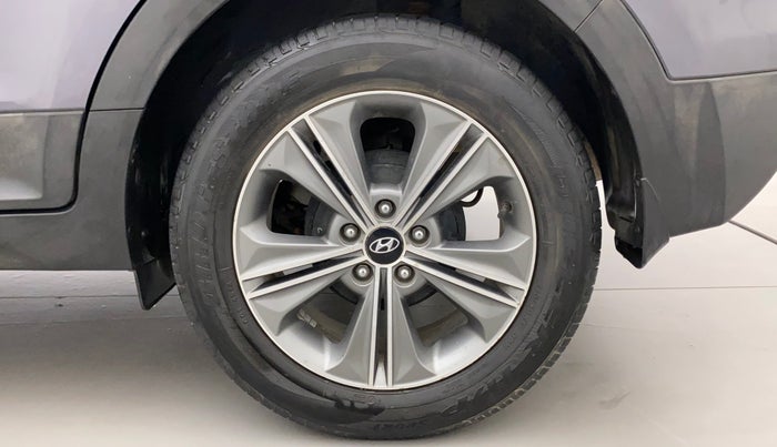 2017 Hyundai Creta SX PLUS AT 1.6 PETROL, Petrol, Automatic, 28,625 km, Left Rear Wheel