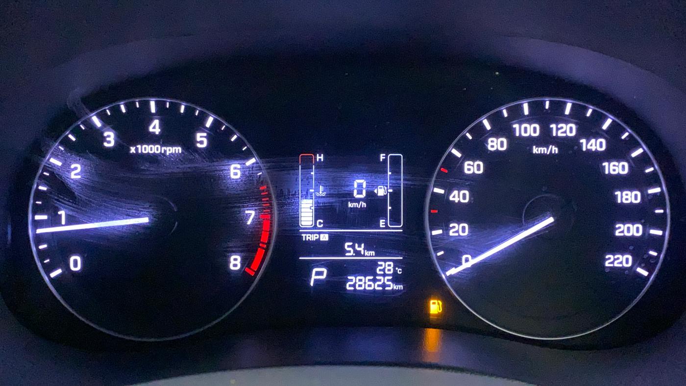 2017 Hyundai Creta SX PLUS AT 1.6 PETROL, Petrol, Automatic, 28,625 km, Odometer Image