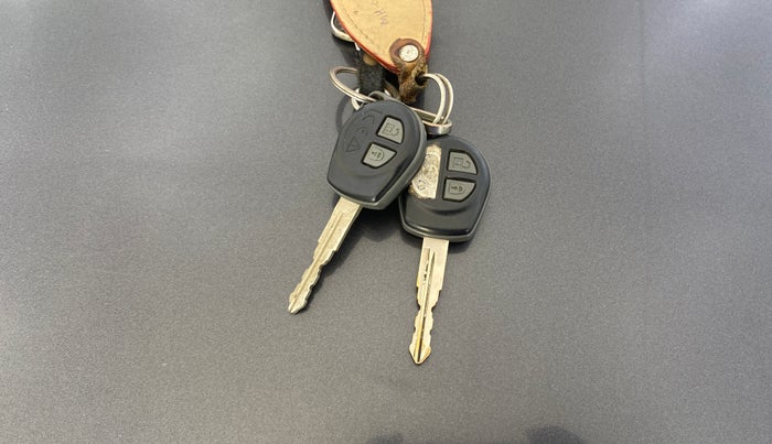 2018 Maruti Baleno DELTA CVT PETROL 1.2, Petrol, Automatic, 34,014 km, Key Close Up