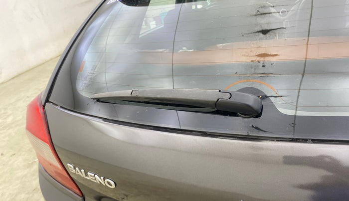 2018 Maruti Baleno DELTA CVT PETROL 1.2, Petrol, Automatic, 34,014 km, Rear Wiper