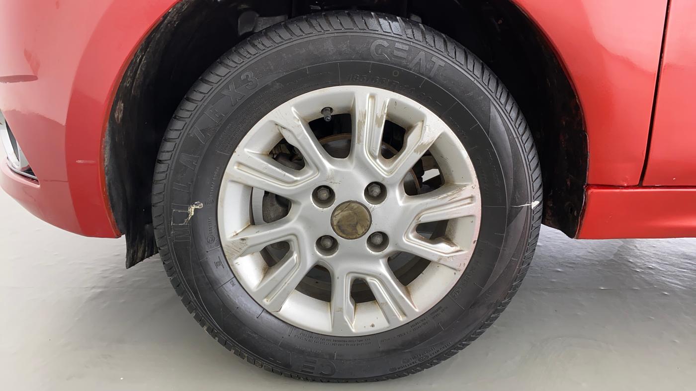 2017 Tata Tiago XZA 1.2 REVOTRON, Petrol, Automatic, 36,134 km, Left Front Wheel