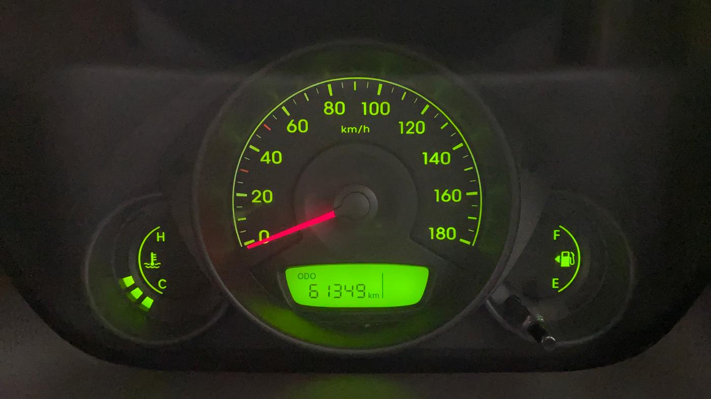 2016 Hyundai Eon ERA PLUS, Petrol, Manual, 61,474 km, Odometer Image