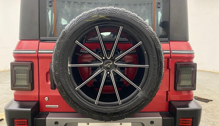 2021 Mahindra Thar LX PETROL HT 4WD AT, Petrol, Automatic, 35,731 km, Spare Tyre