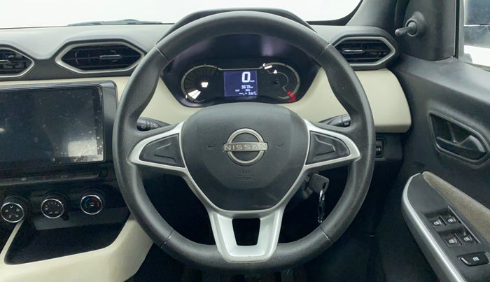 2021 Nissan MAGNITE XE 1.0 MT, Petrol, Manual, 10,052 km, Steering Wheel Close Up
