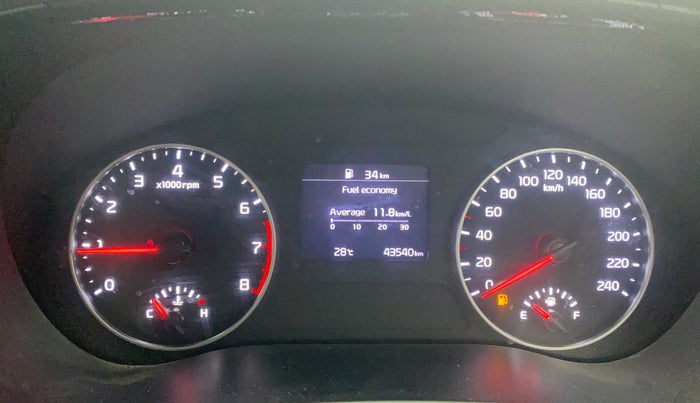 2022 KIA SELTOS HTK 1.5 PETROL, Petrol, Manual, 43,539 km, Odometer Image