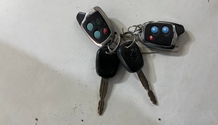 2014 Maruti Ritz VXI, Petrol, Manual, 53,969 km, Key Close Up