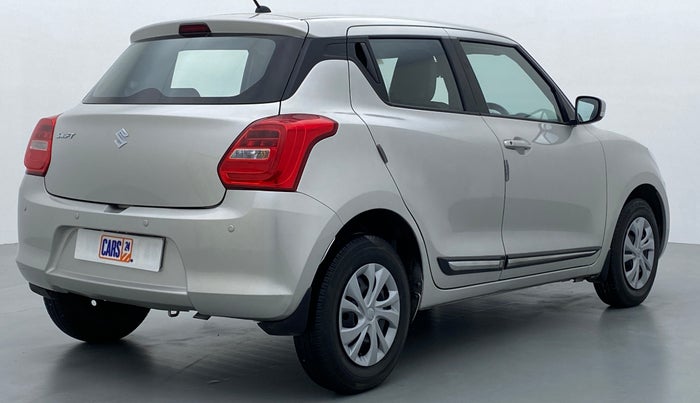2018 Maruti Swift VXI D, Petrol, Manual, 17,897 km, Right Back Diagonal (45- Degree) View