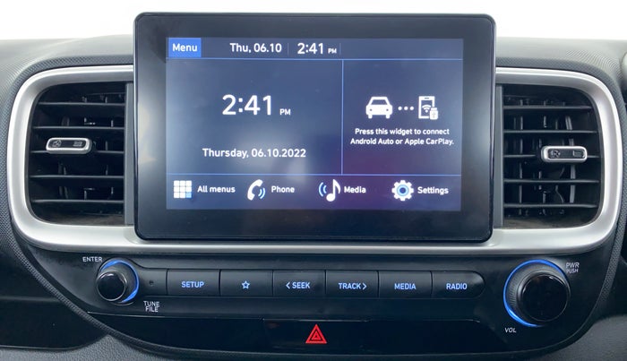 2022 Hyundai VENUE S Plus MT 1.2 Kappa, Petrol, Manual, 9,503 km, Infotainment System