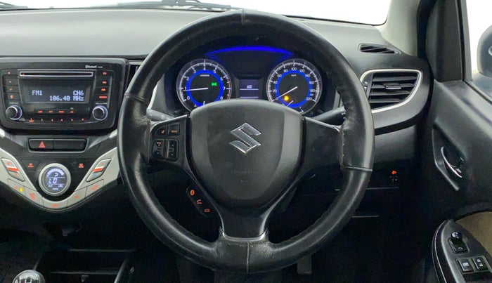 2016 Maruti Baleno DELTA PETROL 1.2, Petrol, Manual, 51,243 km, Steering Wheel Close Up