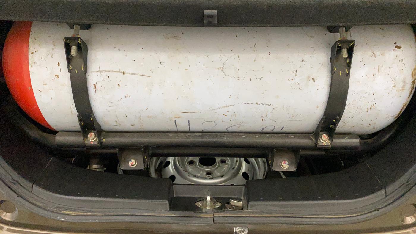 2014 Maruti Wagon R 1.0 LXI CNG, CNG, Manual, 59,680 km, Boot Inside