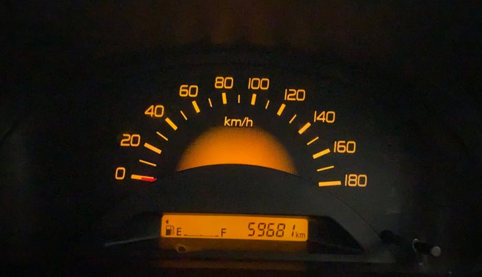 2014 Maruti Wagon R 1.0 LXI CNG, CNG, Manual, 59,680 km, Odometer Image