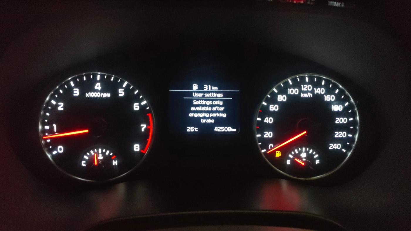 2020 KIA SELTOS HTK 1.5 PETROL, Petrol, Manual, 42,495 km, Odometer Image