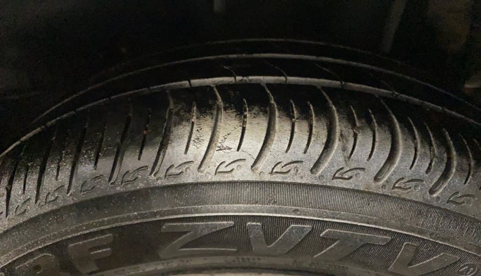 2017 Tata Tiago XT PETROL, Petrol, Manual, 70,942 km, Left Rear Tyre Tread