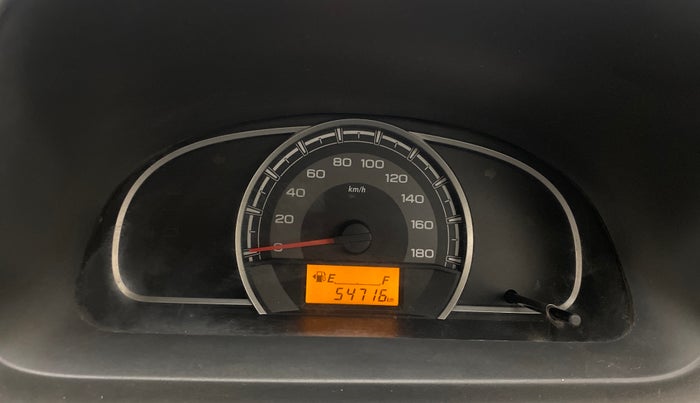 2016 Maruti Alto 800 LXI, Petrol, Manual, 54,715 km, Odometer Image