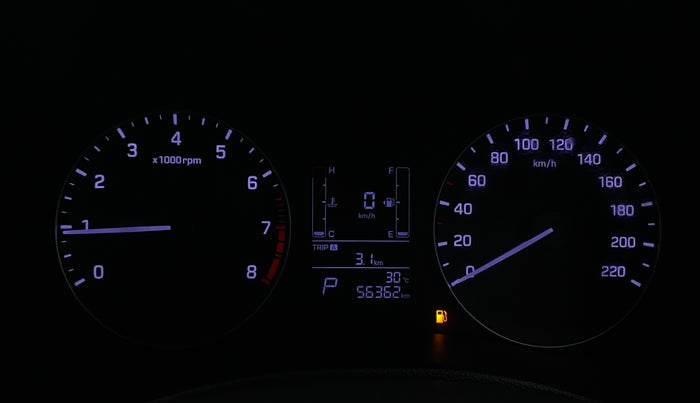 2019 Hyundai Creta SX AT 1.6 PETROL, Petrol, Automatic, 56,359 km, Odometer Image