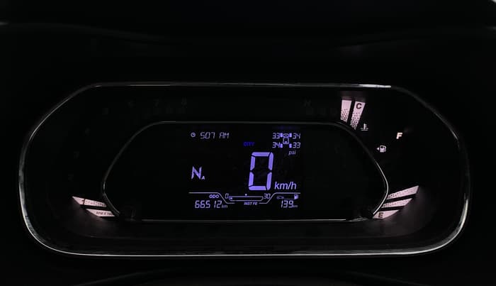 2021 Tata NEXON XZA PLUS SUNROOF PETROL, Petrol, Automatic, 66,504 km, Odometer Image
