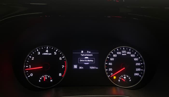 2023 KIA SELTOS HTK PLUS 1.5 IMT, Petrol, Manual, 72,541 km, Odometer Image