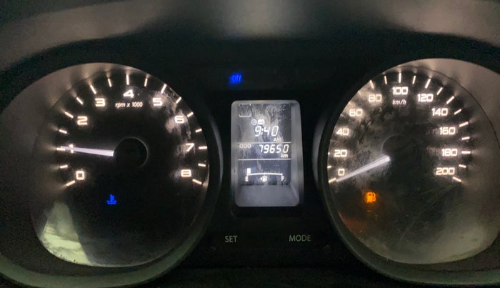 2017 Tata Tiago XM PETROL, Petrol, Manual, 79,649 km, Odometer Image