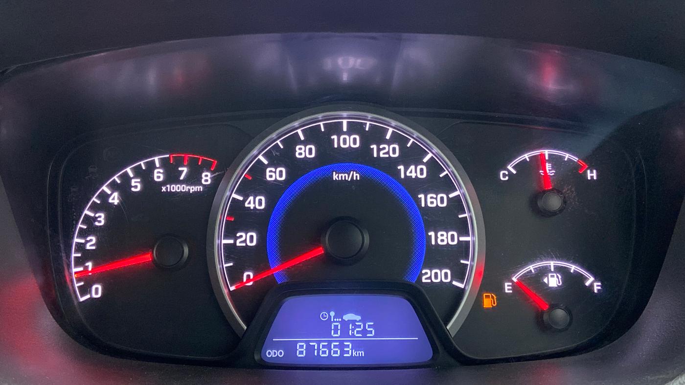 2016 Hyundai Grand i10 ASTA 1.2 KAPPA VTVT, Petrol, Manual, 87,663 km, Odometer Image