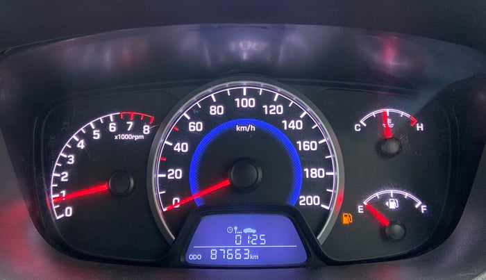 2016 Hyundai Grand i10 ASTA 1.2 KAPPA VTVT, Petrol, Manual, 87,663 km, Odometer Image