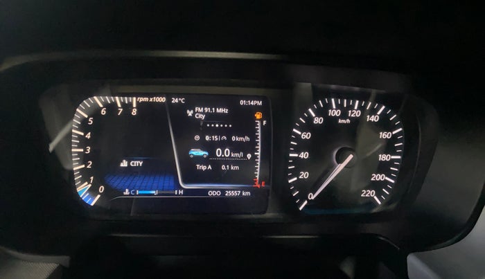 2024 Tata PUNCH Creative Dual Tone MT Sunroof, Petrol, Manual, 25,540 km, Odometer Image