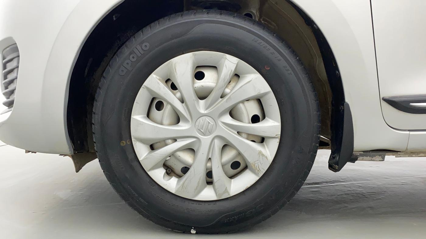 2019 Maruti Swift LXI D, Petrol, Manual, 45,453 km, Left Front Wheel