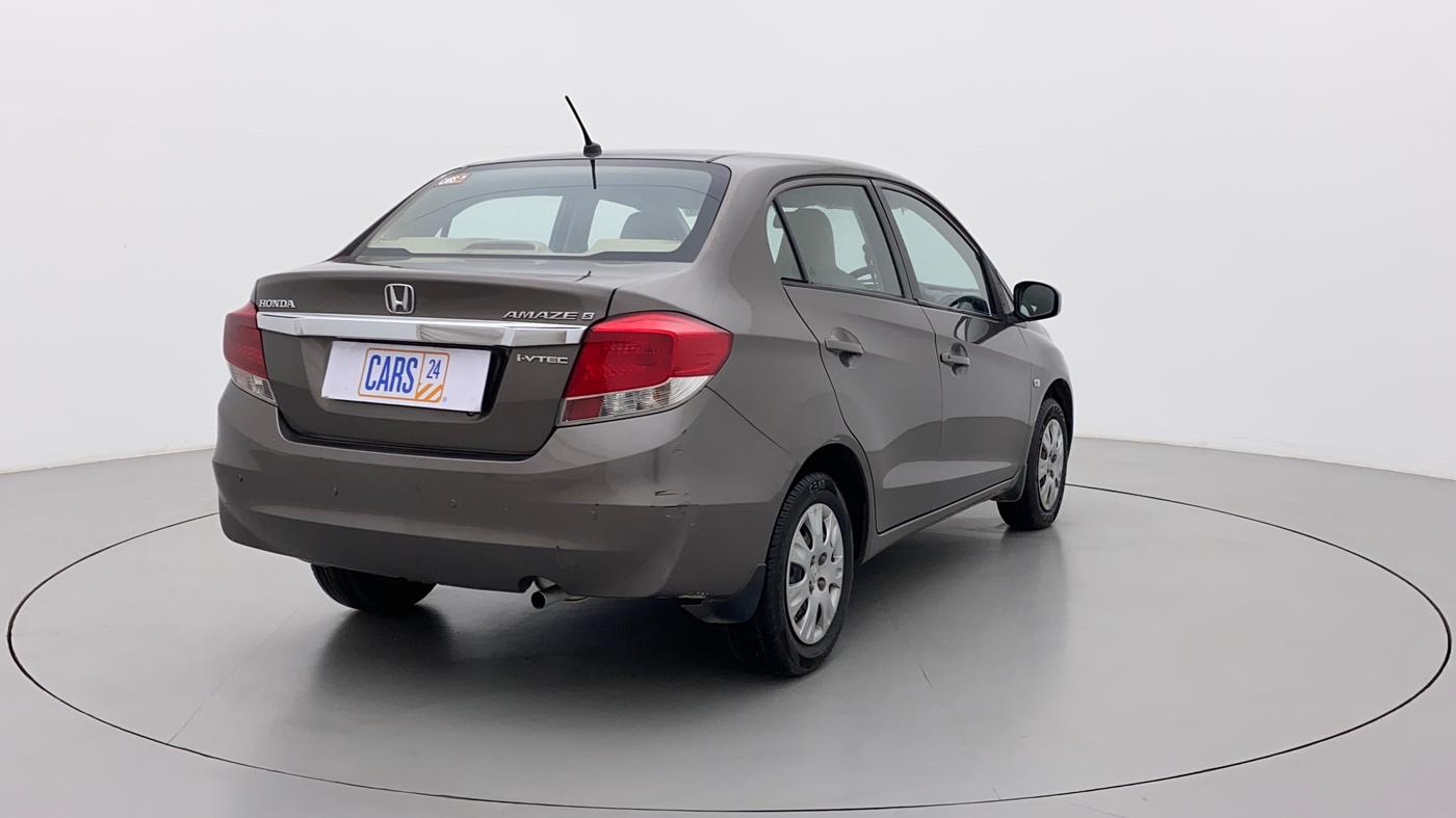 2013 Honda Amaze 1.2L I-VTEC S, Petrol, Manual, 89,146 km, Right Back Diagonal