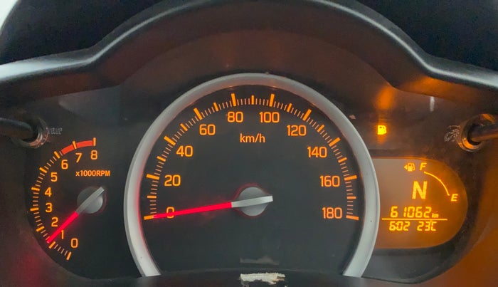 2014 Maruti Celerio VXI AMT, Petrol, Automatic, 61,062 km, Odometer Image