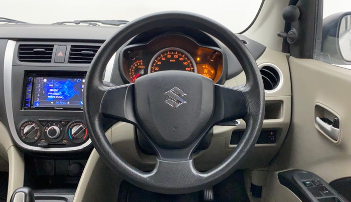 2014 Maruti Celerio VXI AMT, Petrol, Automatic, 61,062 km, Steering Wheel Close Up