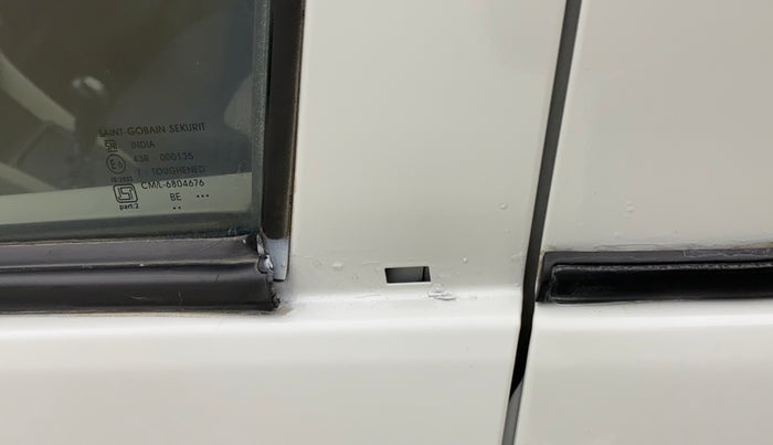 2014 Maruti Celerio VXI AMT, Petrol, Automatic, 61,062 km, Front passenger door - Weather strip has minor damage