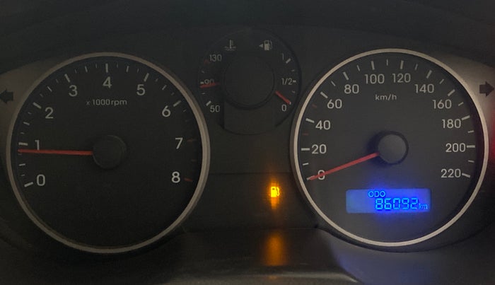 2013 Hyundai i20 SPORTZ 1.2, Petrol, Manual, 86,088 km, Odometer Image