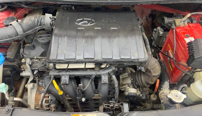 2017 Hyundai Grand i10 SPORTZ (O) AT 1.2 KAPPA VTVT, Petrol, Automatic, 29,408 km, Engine View