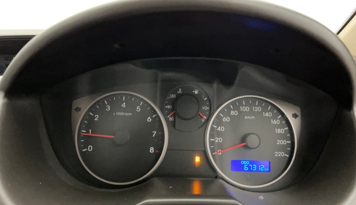 2012 Hyundai i20 MAGNA (O) 1.2, Petrol, Manual, 67,286 km, Odometer Image